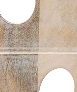 DECOR Jamie Young Duolith Object In White Washed Wood