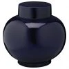 Jamie Young Small Dynasty Vase In Navy