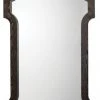 DECOR Jamie Young Estate Mirror In Dark Grey Wood