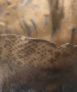 Jamie Young Fleur Ceramic Bowls In Antique Gold Ceramic (set Of 3) DECOR