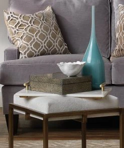 DECOR Jamie Young Fleur Ceramic Bowls In White Ceramic (set Of 3)