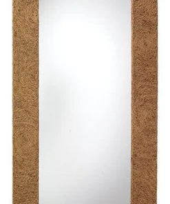 Jamie Young Harbor Floor Mirror In Seagrass DECOR