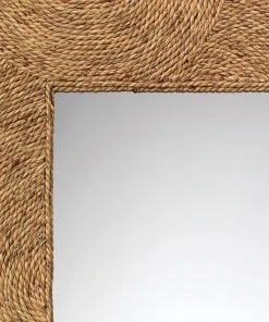 Jamie Young Harbor Floor Mirror In Seagrass DECOR