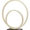 Jamie Young Helix Double Ring Sculpture In Natural Bone DECOR