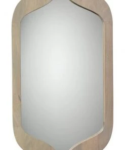 DECOR Jamie Young Jasmine Mirror In Grey Wood