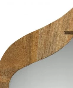 Jamie Young Jasmine Mirror In Natural Wood DECOR