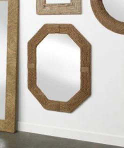Jamie Young Lanyard Mirror In Jute DECOR