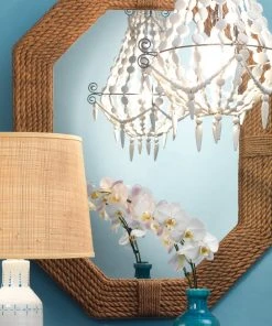 Jamie Young Lanyard Mirror In Jute DECOR