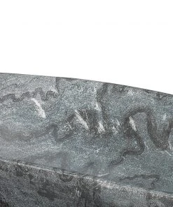 DECOR Jamie Young Long Oval Marble Bowl In Grey Marble