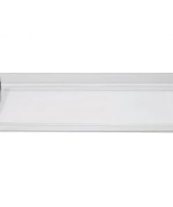 Jamie Young Small Lucille Tray In Clear Acrylic & Chrome