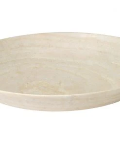 Jamie Young Extra Large Marble Bowl In White Marble