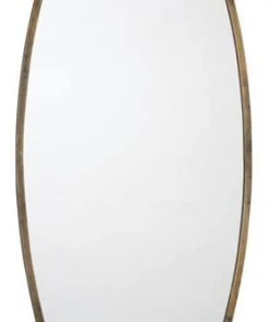 DECOR Jamie Young Margaux Mirror In Antique Brass