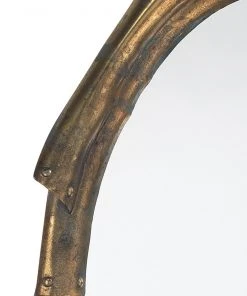 DECOR Jamie Young Margaux Mirror In Antique Brass