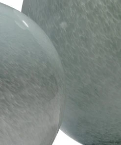 Jamie Young Minx Decorative Vases In Grey Glass (set Of 2)