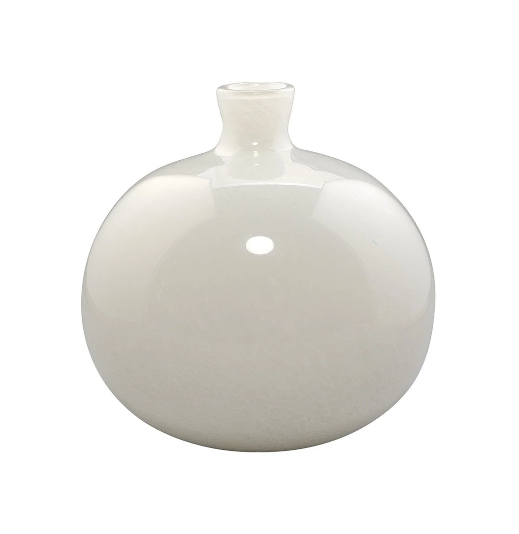 Jamie Young Minx Vases In White Glass (Set Of 2) DECOR 4 Jamie Young Minx Vases In White Glass (Set Of 2) DECOR