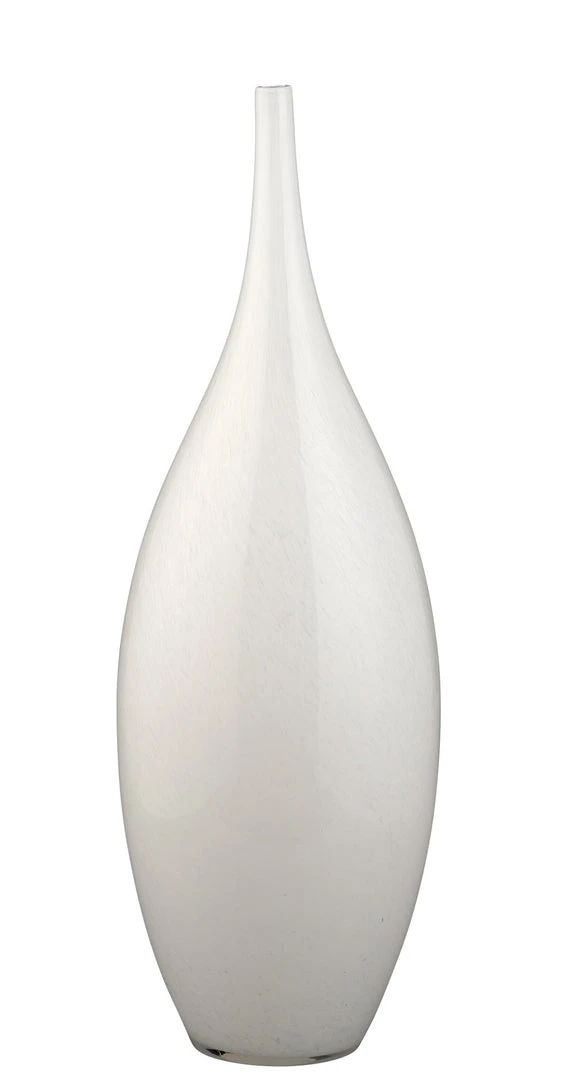 DECOR Jamie Young Nymph Vases In White Glass (set Of 3) 7 DECOR Jamie Young Nymph Vases In White Glass (set Of 3)