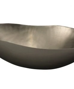 Jamie Young Oasis Bowl, Medium In Matte Silver DECOR