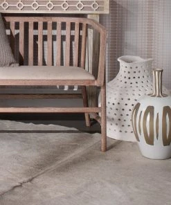 DECOR Jamie Young Porous Vase In Matte White