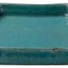 Jamie Young Small Porto Tray In Blue Ceramic DECOR