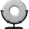 Jamie Young Large Marble Ring In White Marble
