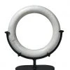 DECOR Jamie Young Medium Marble Ring In White Marble