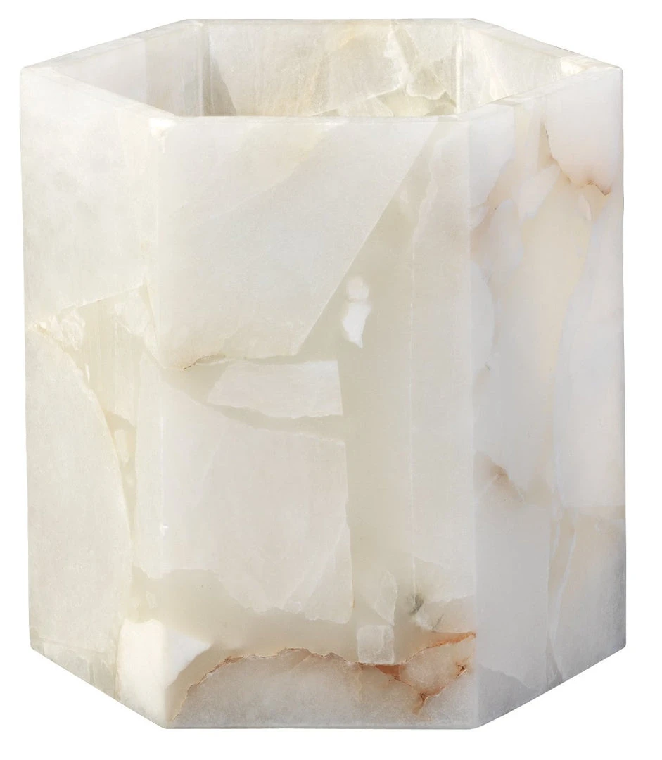 Jamie Young Savannah Small Hexagon Hurricane In Alabaster 3 Jamie Young Savannah Small Hexagon Hurricane In Alabaster