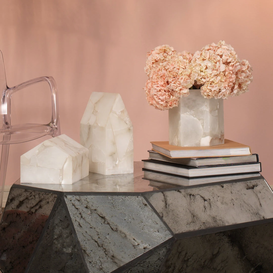 Jamie Young Savannah Small Hexagon Hurricane In Alabaster 6 Jamie Young Savannah Small Hexagon Hurricane In Alabaster