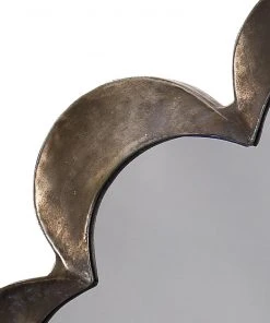 Jamie Young Scalloped Mirror In Antique Silver DECOR