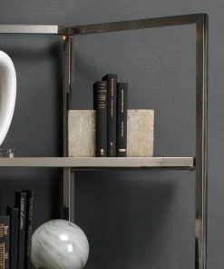 DECOR Jamie Young Slab Rectangle Bookends In Silver And Gold (set Of 2)