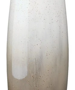 Jamie Young Solar Large Vase In Gold Ombre Glass
