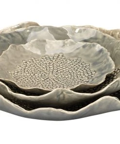 Jamie Young Tidepool Bowls In Grey Ceramic (Set Of 3) DECOR 12 Jamie Young Tidepool Bowls In Grey Ceramic (Set Of 3) DECOR