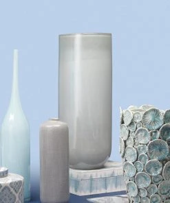 DECOR Jamie Young Large Vapor Vase In Metallic Opal