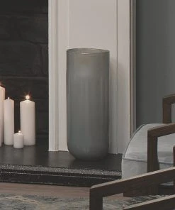 DECOR Jamie Young Large Vapor Vase In Metallic Opal