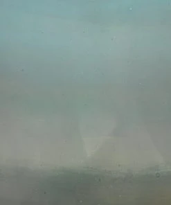 DECOR Jamie Young Medium Vapor Vase In Metallic Aqua