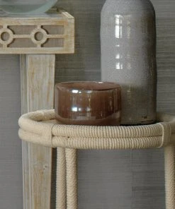 Jamie Young Small Vapor Vase In Metallic Lavender