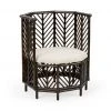 Wildwood Angelica Bamboo Black Wash Chair LIVING ROOM 2 Wildwood Angelica Bamboo Black Wash Chair LIVING ROOM