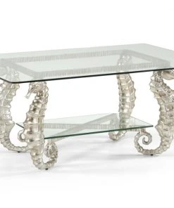 Chelsea House Seahorse Coffee Table (Gold Or Silver)