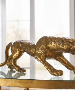 Chelsea House Leopard Sculpture DECOR