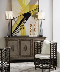 Wildwood Angelica Bamboo Black Wash Chair LIVING ROOM