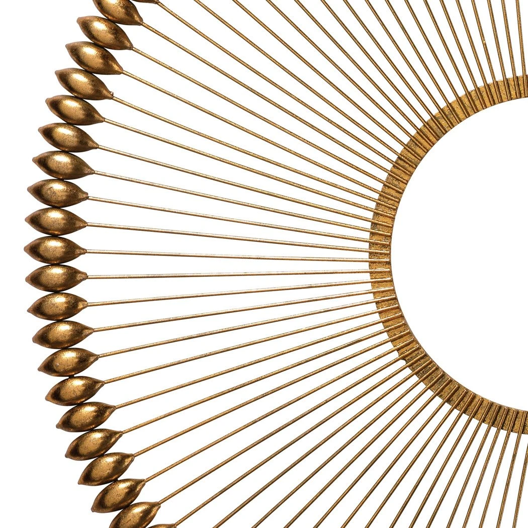 Jamie Young Large Illume Wall Art In Gold Foil 4 Jamie Young Large Illume Wall Art In Gold Foil