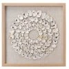 Jamie Young Maldives Framed Wall Art In White Abalone Shells