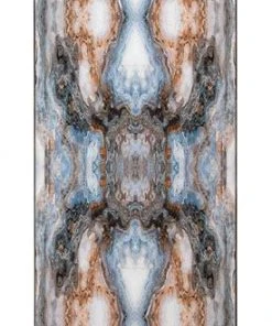 Jamie Young Rorschach Wall Art In Indigo Blue Lacquer