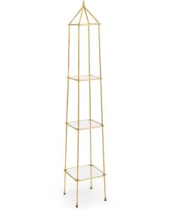 Chelsea House Jackson Etagere - Gold