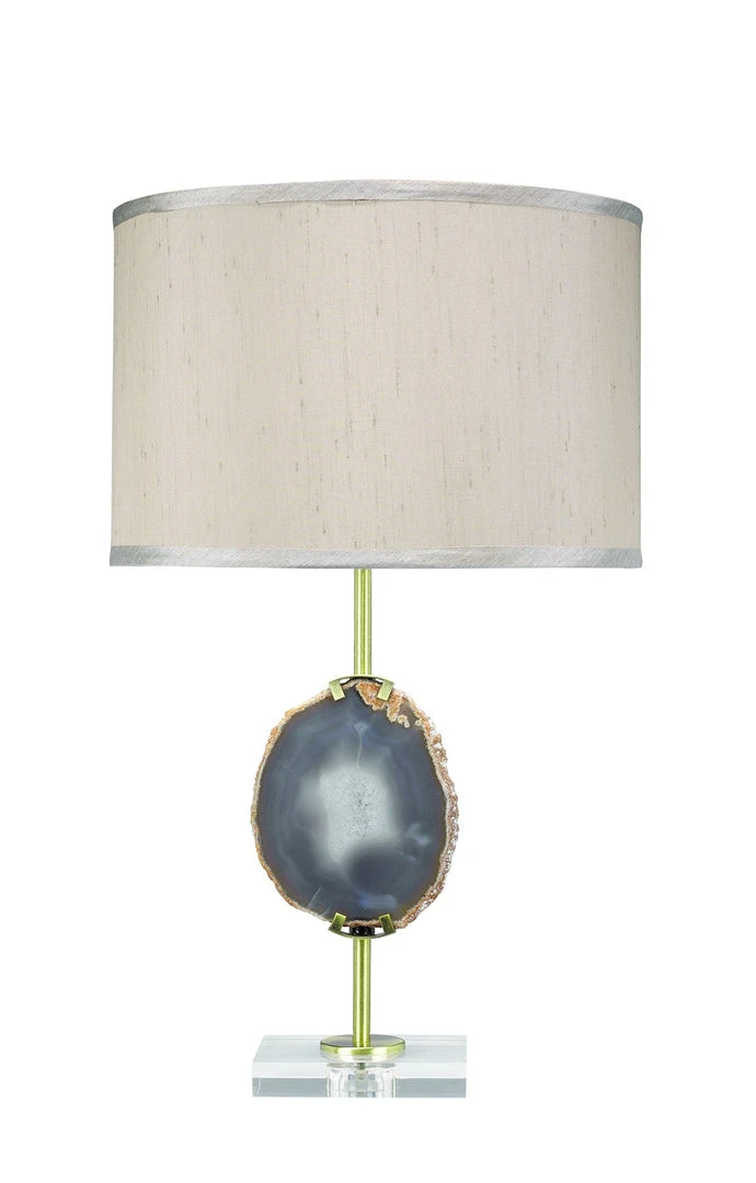 Table Lamps Jamie Young Agate Slice Table Lamp In Natural Lavendar Agate & Antique Brass Metal 3 Table Lamps Jamie Young Agate Slice Table Lamp In Natural Lavendar Agate & Antique Brass Metal
