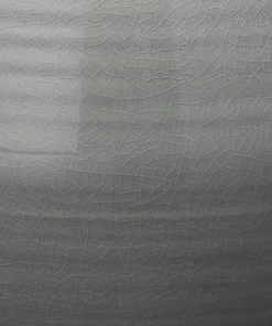 Jamie Young Ash Table Lamp In Grey Ceramic With Large Cone Shade In White Linen Table Lamps