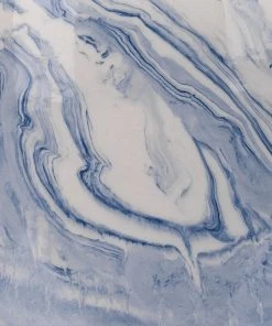 Jamie Young Atmosphere Table Lamp In Blue & White Ceramic Swirl With Small Drum Shade In White Linen Table Lamps 5 Jamie Young Atmosphere Table Lamp In Blue & White Ceramic Swirl With Small Drum Shade In White Linen Table Lamps