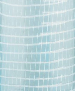 Jamie Young Atwater Table Lamp In Sky Blue Glass With Classic Drum Shade In White Linen 6 Jamie Young Atwater Table Lamp In Sky Blue Glass With Classic Drum Shade In White Linen