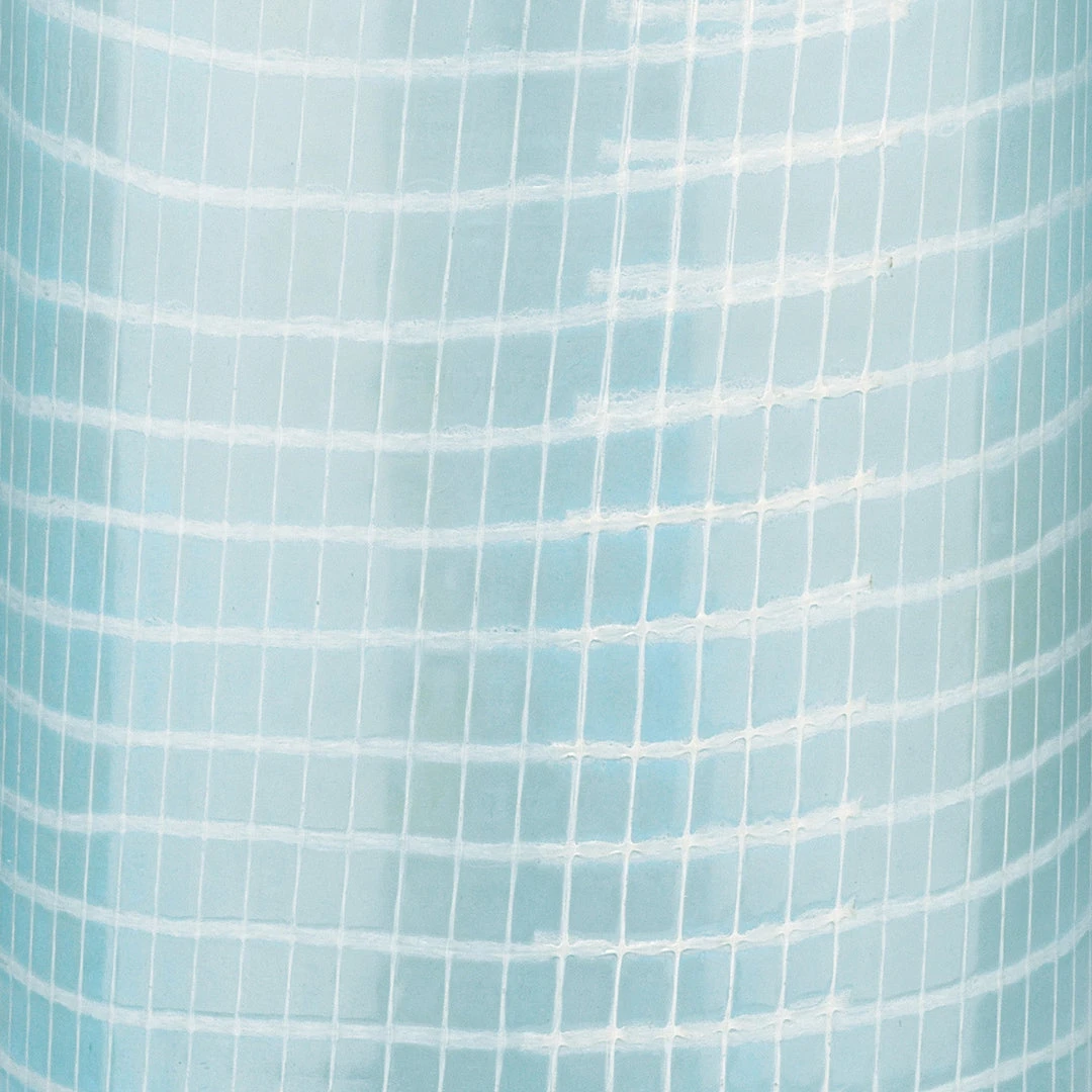 Jamie Young Atwater Table Lamp In Sky Blue Glass With Classic Drum Shade In White Linen 4 Jamie Young Atwater Table Lamp In Sky Blue Glass With Classic Drum Shade In White Linen