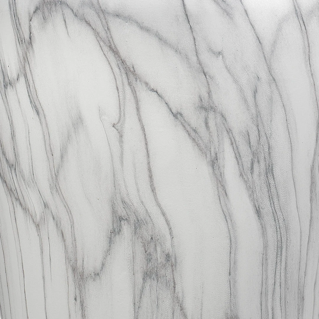 Jamie Young Bedrock Table Lamp In Marbled Ceramic With Large Drum Shade In Grey Linen 4 Jamie Young Bedrock Table Lamp In Marbled Ceramic With Large Drum Shade In Grey Linen