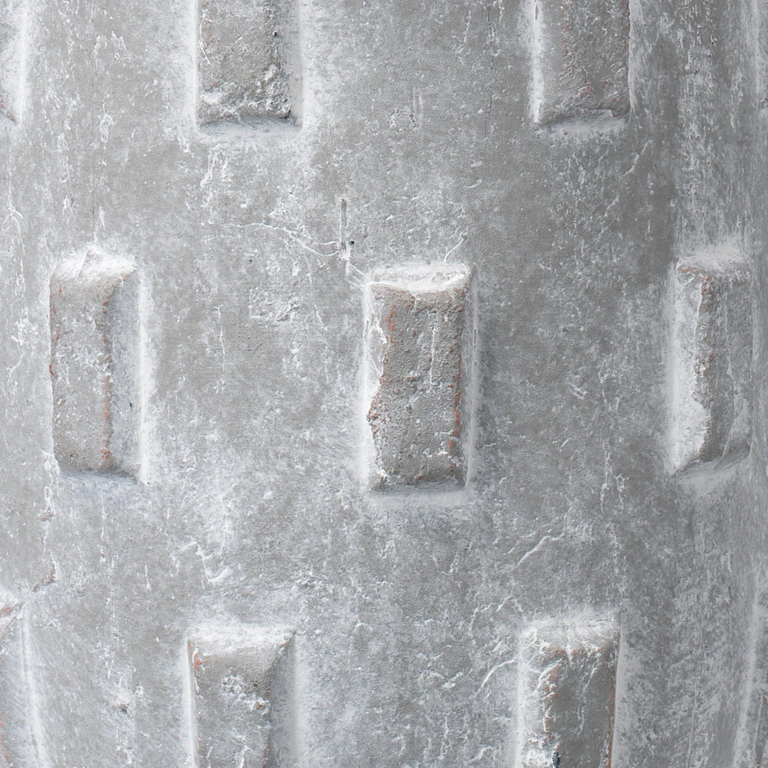 Jamie Young Boulder Table Lamp In Grey Ceramic With Classic Drum Shade In White Linen Table Lamps 4 Jamie Young Boulder Table Lamp In Grey Ceramic With Classic Drum Shade In White Linen Table Lamps